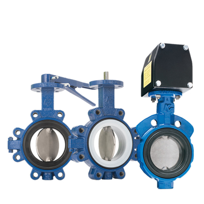 kwaliteit  Keystone F990 Series Butterfly Valve Pneumatic Actuator Flow Control Valve for Water fabriek