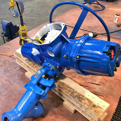 limitorque QX elektrische actuator voor kleppen werkt met Fisher EZ-klephuis