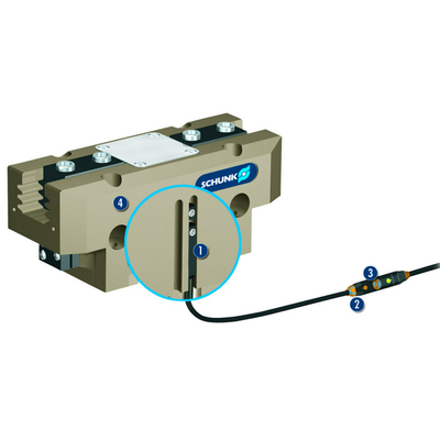 Schunk Elektronische magnetische schakelaar MMS 22 voor industriële robottang en handtang