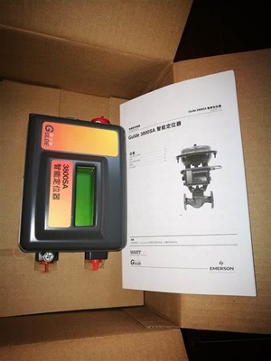 Fisher Gulde HART Electro Pneumatic 3800SA Digitale Valve Positioner Emerson met Chinese Control Valve en Asco Filter Regulator