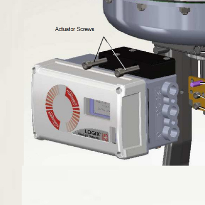 520MD Pneumatische Valve Positioner Flowserve Positioner met Chinse merk controle klep en actuator