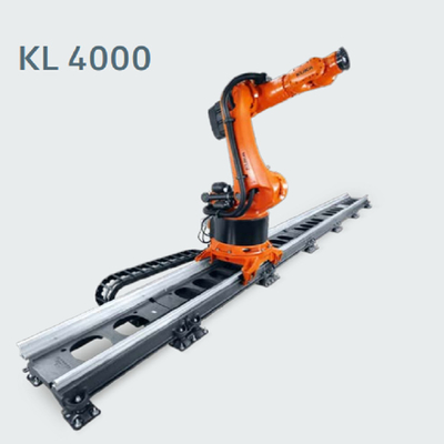 KUKA KR600 R2830 6 As het Industriële Robot Lassen/het Palletiseren Spoor van het Robotkl4000 Spoor