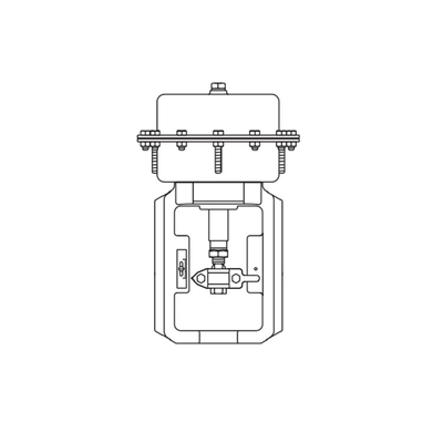 Van de de Controleklep PN9000 van Spiraxsarco de Pneumatische Pneumatische Snelheid Op hoge temperatuur