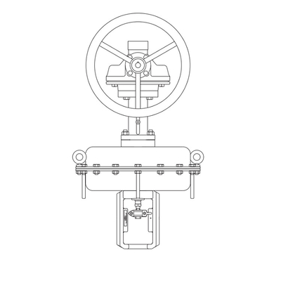 Van de de Controleklep PN9000 van Spiraxsarco de Pneumatische Pneumatische Snelheid Op hoge temperatuur
