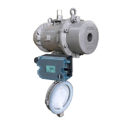 De Pneumatische Samson Smart Positioner 3725-00 Vleugelklep van KOSO met Instelmechanisme