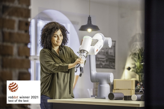 Flexibele en Nieuwe ABB GoFa CRB15000 Cobot met de Robottang van Onrobot RG6