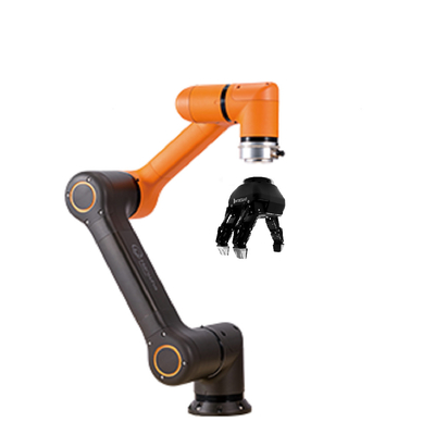 Hcr-5A Schroef die Samenwerkingsrobotwapen Hanwha 6 As Cobot Palletizer met Robottang drijven