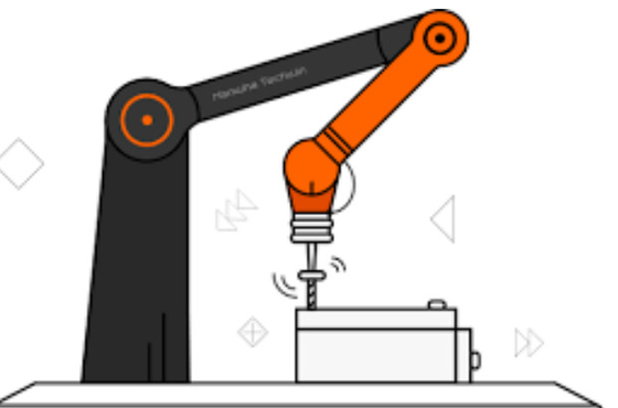 Hanwha hcr-5A 6 Oogst van de het Wapen het de Kleine Manipulator van de Asrobot en Wapen van de Plaatsrobot voor het Schroeven van Robot