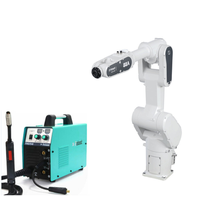 Multiwapen 6 van de Doelcrb1300 Samenwerkingsabb Robot As met Mig-Lassenmachine Megmeet