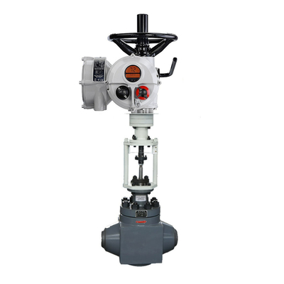 Chinese elektrische controleklep met elektrische de klepactuator van ROTORK IQ2 IQ3