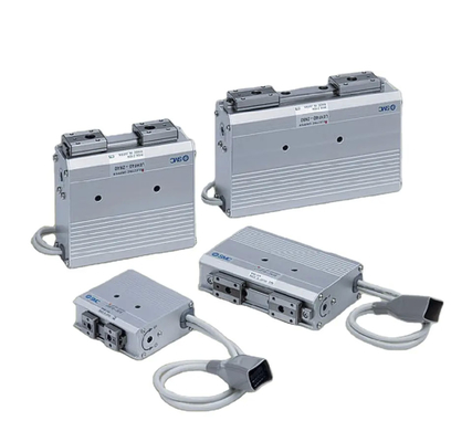 ABB GoFa CRB15000 Cobot met de Tang 2-vinger van SMC Elektrische Type LEHF Samenwerkingsrobot