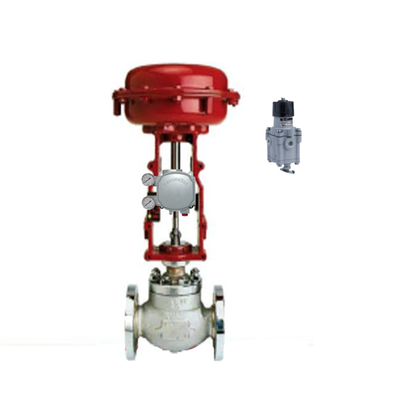 Het pneumatische Enige Instelmechanisme Burkert van de Acterenklep met Masoneilan SVI 221113121
