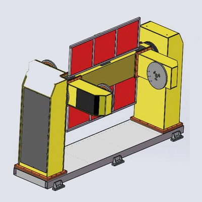 U Type - het Instelmechanismewerk van het 2 As het Automatische Lassen met de Robotwapen van ABB KUKA Yasakawa Fanuc