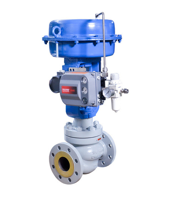 Chinese Controleklep met Fisher Digital Valve Positioner DVC6200