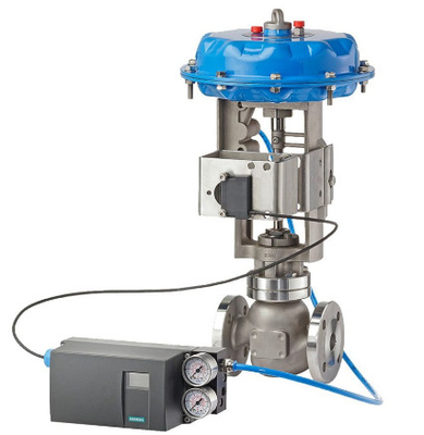 Van de het Aluminiumbijlage van Siemens SIPART PS2 het Elektro Pneumatische Instelmechanisme voor Datatransportbesturingklep