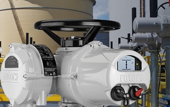 Elektrische Actuator van ROTORK IQ met de Chinese Wuzhong-Klep en Kogelkleppen van Flowserve