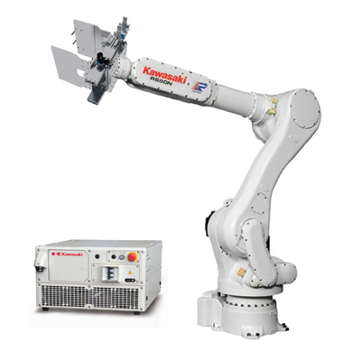 Kawasaki 6 het Wapen RS080 van de Asrobot met Tang voor de Behandeling van het Palletiseren het Voeden Blanking