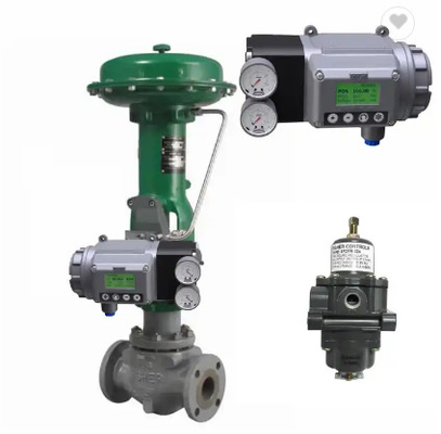 Datatransportbesturingklep met Digitale de Klepinstelmechanisme van Masoneilan SVI3 en Vissers67cfr Filter