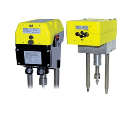 De Waaier het Dubbelwerkende Elektrische Pneumatische Actuator van Schischek van de controleklep Werk met Demper