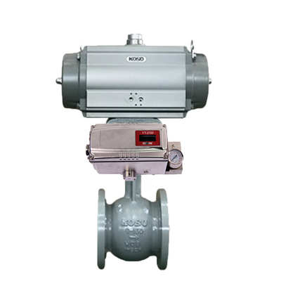 KOSO-de Bolkleppen van de Controleklep 220C met Pneumatische het Type van 6400RB 6500RA 7300RB Actuator met yt-3300 Klepinstelmechanisme