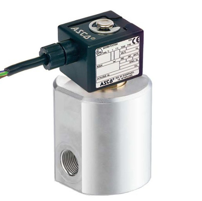 Samengeperst Aardgas het Uitdelen Materiaal 291 Hoge druk 5000 de Solenoïdeklep van Psi CNG ASCO met Masoneilan-Klep