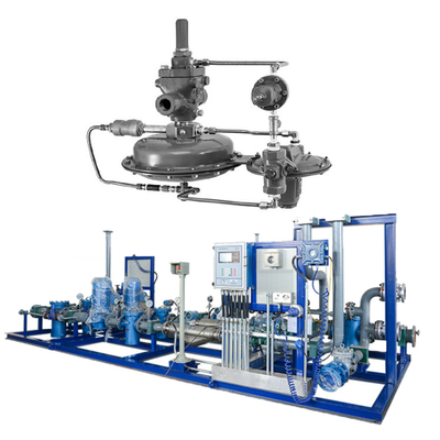 Fisher Regulator 1190 Low Pressure Gas Blanketing Valve Pilot-aangedreven drukreduceerventiel voor skid-montage