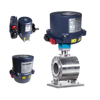 ROM-actuator van de waaierklep voor ROTORK-klep met de Chinese klep van de merkcontrole