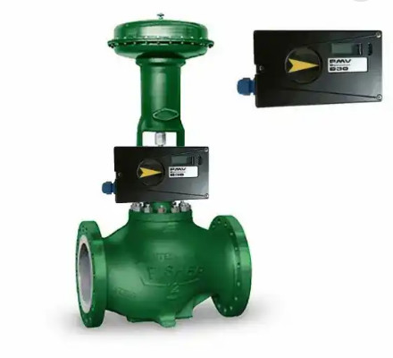 Chinese Pneumatische Controleklep met het Robuuste van de de Klepcontrole van Flowserve Slimme Instelmechanisme van de het Instelmechanismepmv D30 Klep