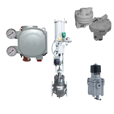 Van het het Instelmechanismebr200 BR400 Volume van de Masoneilansvi1000 Klep Hulp 78-40 Filterregelgever voor Pneumatische Controle klep-2