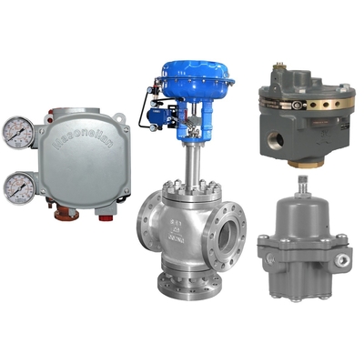 Datatransportbesturingklep met Masoneilan SVI1000G IM PR-Visser 2625 Volume Hulp67cfr filter regelgever-2 van het Klepinstelmechanisme