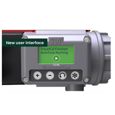 Chinese ABM het Instelmechanismebr400 Spanningsverhoger van Klepmasoneilan SVI3 en Vissers67cfr Regelgever met Filter voor Datatransportbesturingklep