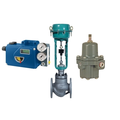 Datatransportbesturingklep met de Klepinstelmechanisme van Foxboro SRD991 en de Regelgever van de Vissers67cfr Filter