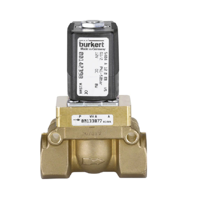 de 2/2-manier van de controleklep burket 5404 servo-Bijgewoonde zuigerklep voor watersysteem