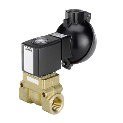 de 2/2-manier van de controleklep burket 5404 servo-Bijgewoonde zuigerklep voor watersysteem