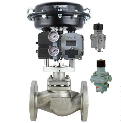 Geavanceerde Actuator van de Roestvrij staalklep en Kogelklep met de Klepinstelmechanisme van Masoneilan SVI2