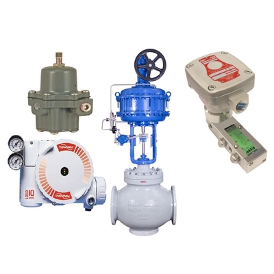 Datatransportbesturingklep met van het de Klepinstelmechanisme ASCO 551 van Flowserve 3200MD van de de Solenoïdeklep 67CFR de Filterregelgever