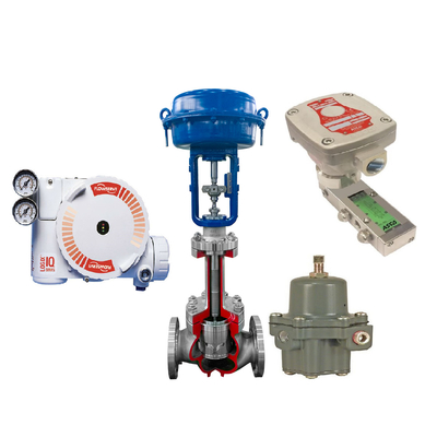 Datatransportbesturingklep met van het de Klepinstelmechanisme ASCO 551 van Flowserve 3200MD van de de Solenoïdeklep 67CFR de Filterregelgever