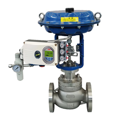 Chinese merk Chuanyi bal regelklep actuator met ABB V18345 klepstandsteller en fisher 67CFR regulator