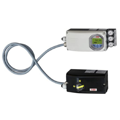 Chinese merk Chuanyi bal regelklep actuator met ABB V18345 klepstandsteller en fisher 67CFR regulator