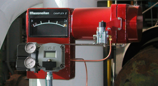 De Klepinstelmechanisme van de Masoneilansvi2 Pneumatische Controle en Regelgever en Aangepaste ODM Steun