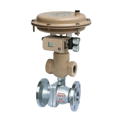 Chinese pneumatische regelklep met Smart Samson klepstandsteller Hoge temperatuur 3730-31000