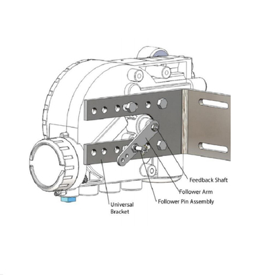 De Klep van de Wuzhongbol met van het de Klepinstelmechanisme van Flowserve 3200MD de Regelgever van de de Vissers67cfr Filter