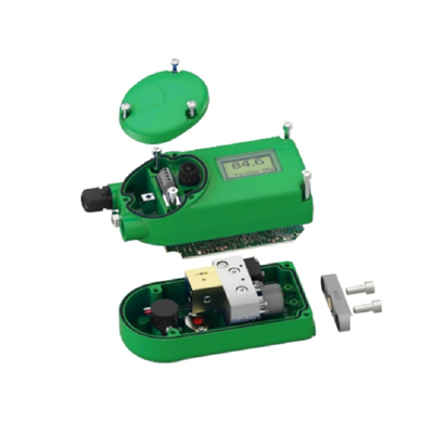 Chinese merkregelklep met FOXBORO SRD998 klepstandsteller en pneumatische klepactuator