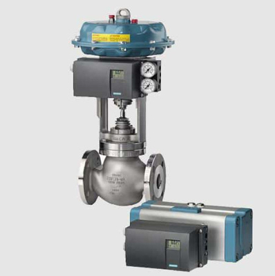 Van de het Aluminiumbijlage van Siemens SIPART PS2 het Elektro Pneumatische Instelmechanisme voor Datatransportbesturingklep