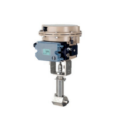samson controleer micro-Stroom Klep 3510 met vissersdvc2000 klep positoner en 3277-120 actuator 4708 regelgever