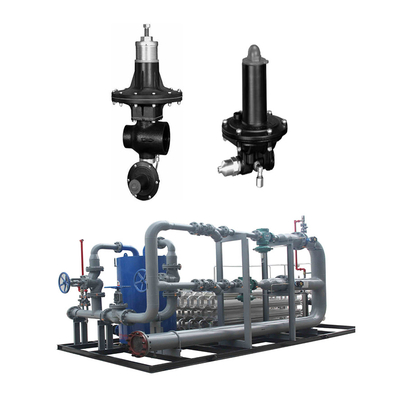 Tartarini RP-serie drukregulerend klep EMERSON met skid mount pakket
