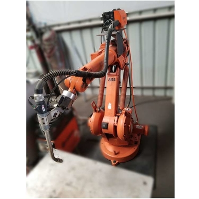 6 Axis Robotic Arm ABB IRB 1410 met CNGBS-wapenreinigingsstation voor automatisering van lasrobot