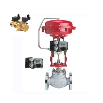 Hoogstroom ASCO magnetoventil met Masoneilan positioner en Valve Natural Gas Dispensing Equipment Pilot Operated