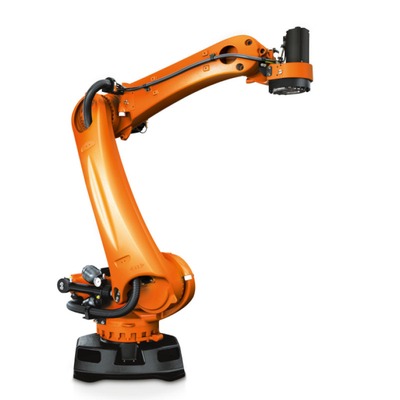 KUKA Palletizing Robot KR 240 R3200 PA Met CNGBS Guide Rails Als Automatische Palletizer Industriële Robot Arm