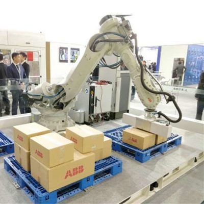ABB 6 Axis Robotic Arm IRB 6700-155/2.85 met CNGBS-reiniger voor palletiserende robot-automatisering